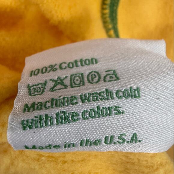 NWOT Made Some Souvenirs Sagrada Familia Sweatshirt Yellow Size Small - Picture 7 of 9